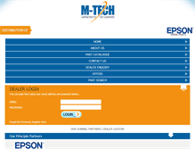 Tablet Screenshot of mtechspares.com